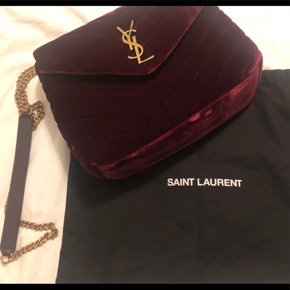 YSL Velvet Purse - Picture 2 of 7